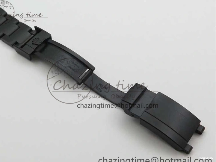 Crystal Bracelet on A7750 Black Edition Rainbow PVD Blaken Best Bezel Dial VR PVD Daytona V2 1226